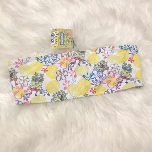 ROMWE Other - Spongebob x ROMWE Bikini Top NWT
